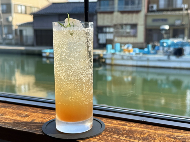 番屋カフェからの景色