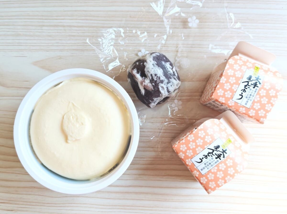 岡山県倉敷市・株式会社大手饅頭伊部屋「大手まんぢゅう」あんこマーブルプレート