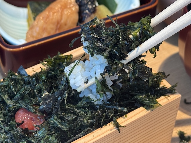 山本山 ふじヱ茶房 究極の海苔弁当　のり弁