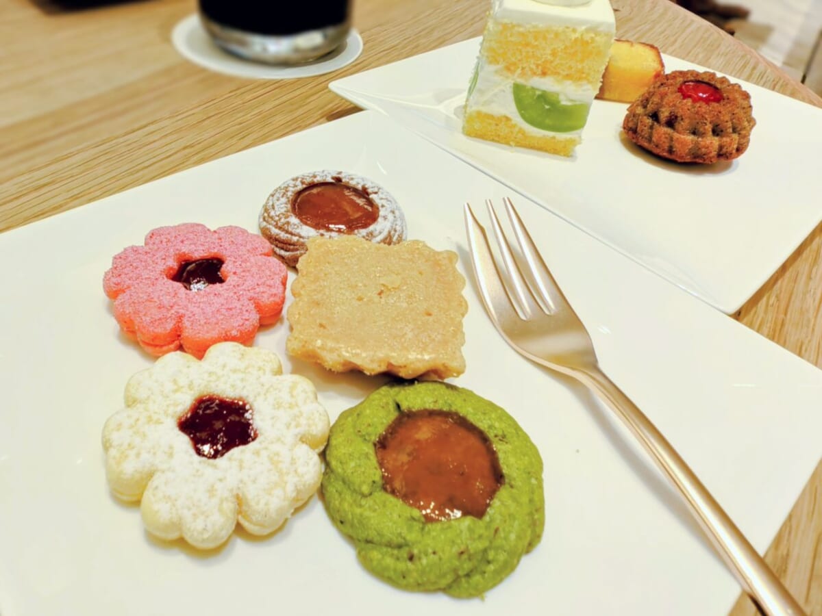 東京都八王子市・「アトリエうかい Cafe & Factory HACHIOJI」、カフェ限定クッキー（取材時の試食用）