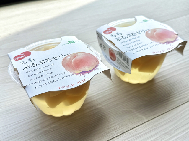 JAてんどうフーズの「ももぷるぷるゼリー」