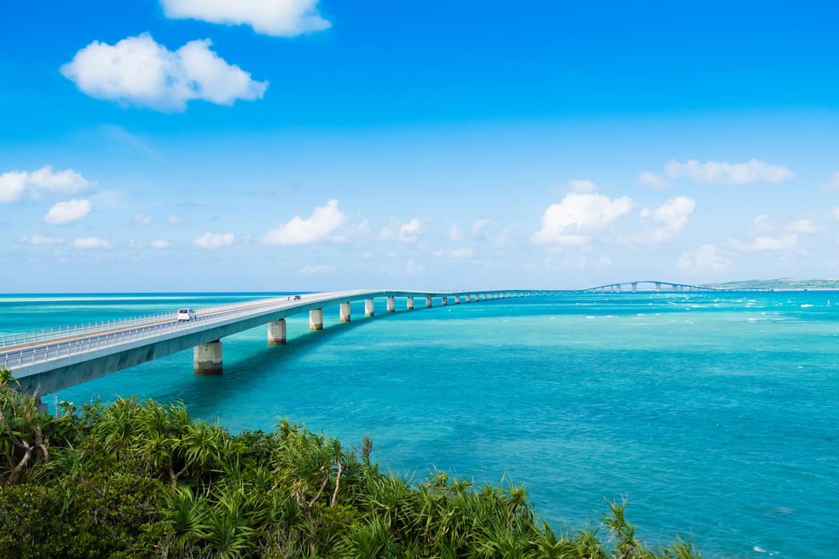 宮古島 伊良部大橋 岸から