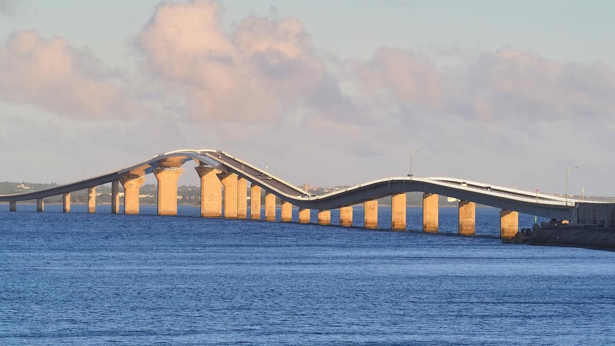 宮古島 伊良部大橋 急勾配