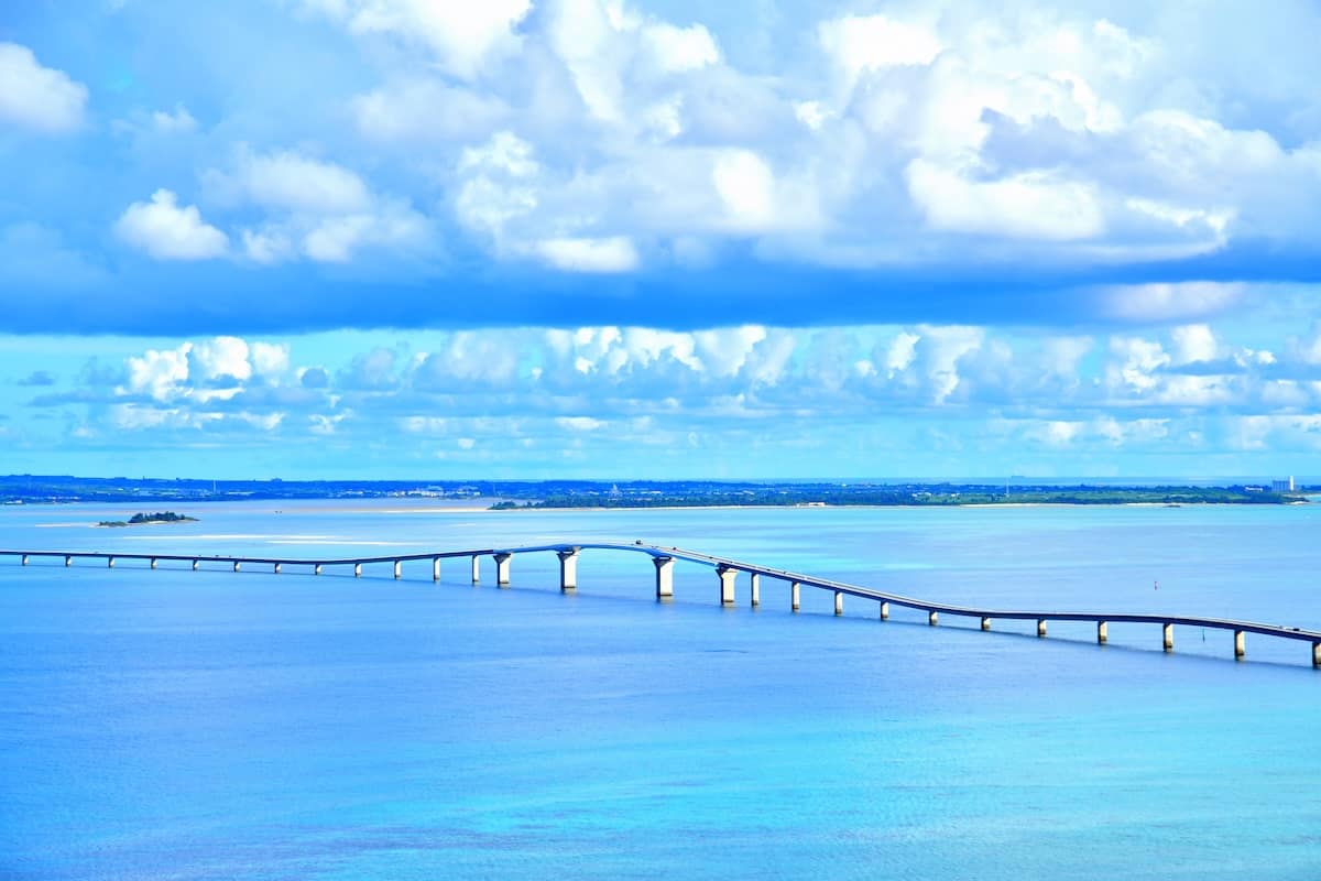 宮古島 伊良部大橋 全景