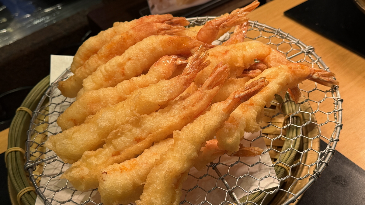 大江戸温泉物語かいけ 大海老天ぷら