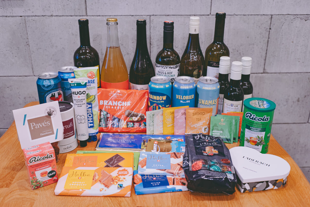 スイスのスーパーCoopで買ったお土産