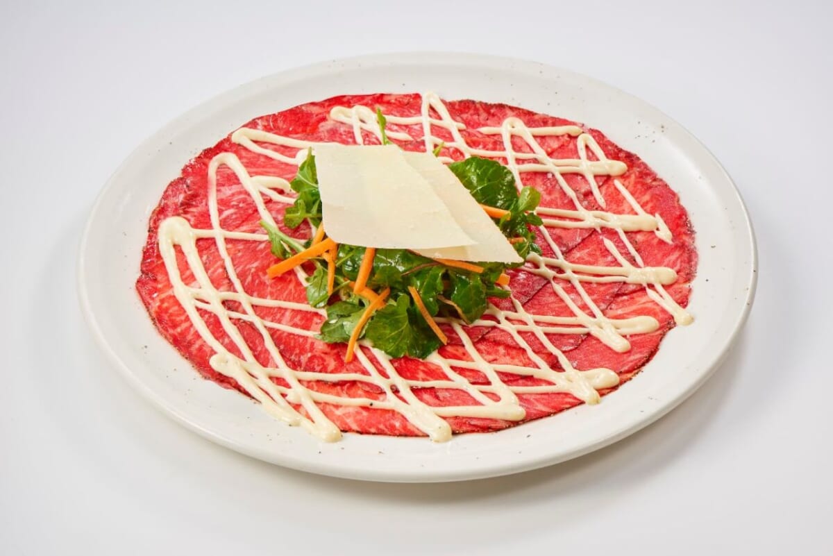 東京都港区・「Serafina NEW YORK 赤坂店」カルパッチョ・マラテスタ（画像提供：Serafina NEW YORK）
