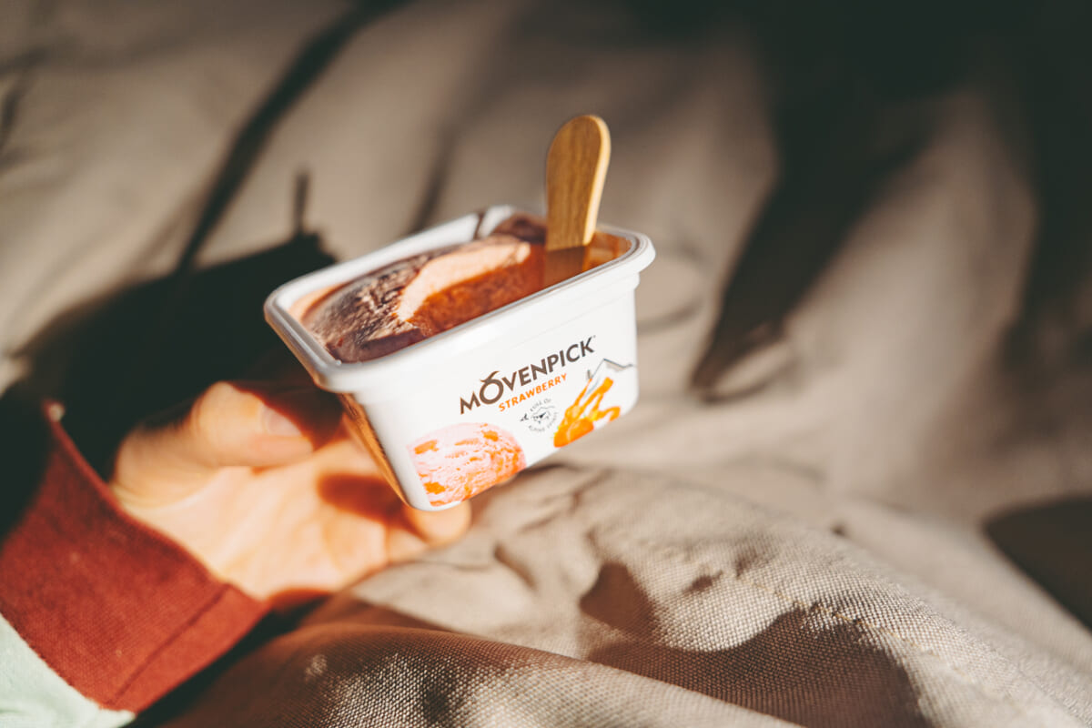 スイス生まれの「Mövenpick（モーベンピック）」のアイスクリーム