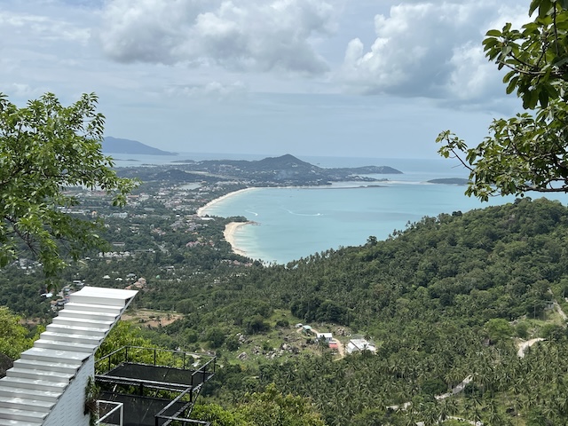 サムイ島 絶景 絶景カフェ Heart Shape Mountain Seaview 天空の階段 海岸線