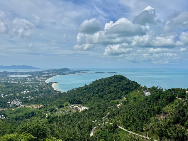 サムイ島 絶景 絶景カフェ Heart Shape Mountain Seaview 天空の階段 景色