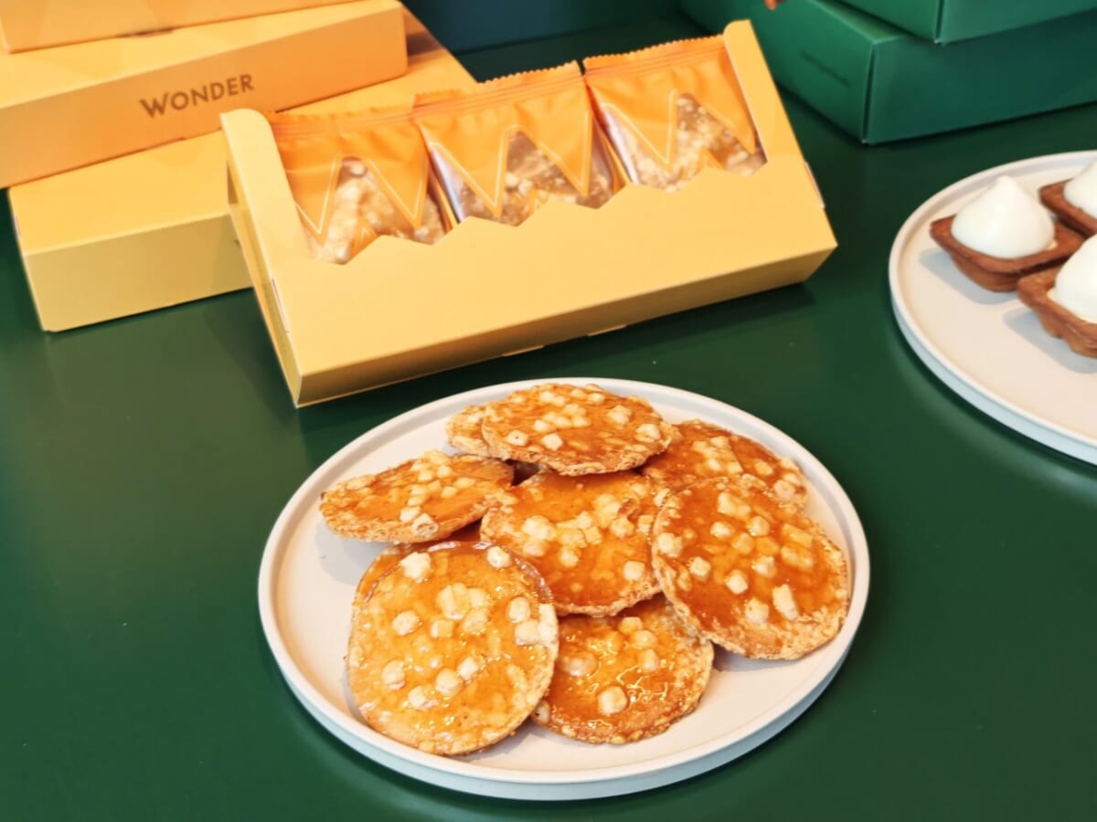 東京都千代田区・「WONDER JR東京駅店」ワンダークッキー(新商品/新店舗お披露目発表会の様子)